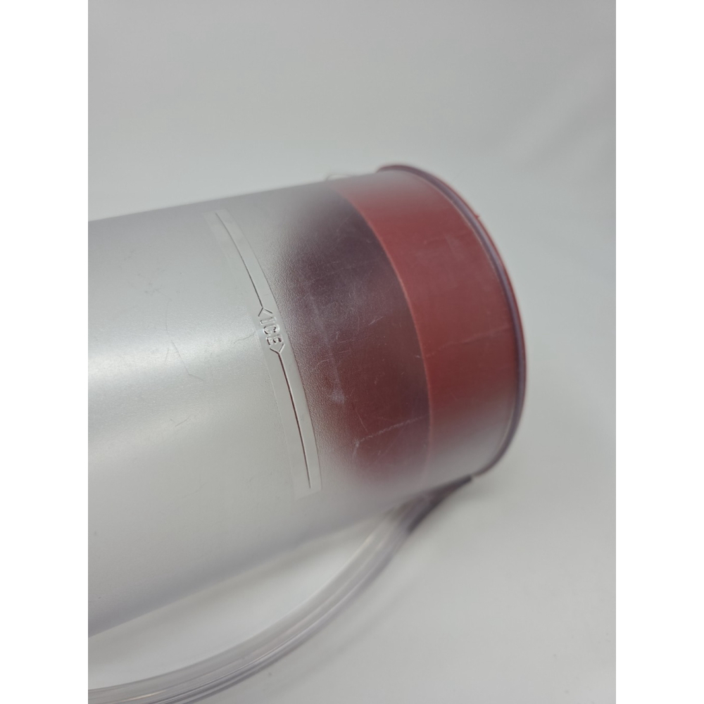 Mr Coffee Iced Tea Maker TM1 Replacement 2 Quart Pitcher ReAD Red Lid Frosted - Picture 5 of 14